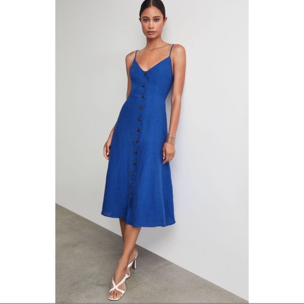 Bcbgmaxazria Button Down Midi Dress